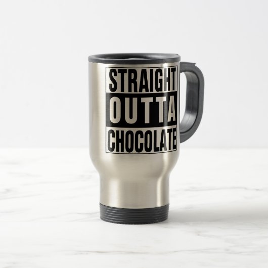 Mug De Voyage Chocolat chaud (Devant droit)