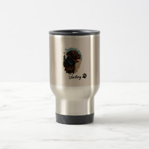 Mug De Voyage Chocolat mignon Labrador Chien - Bailey Cadeau p