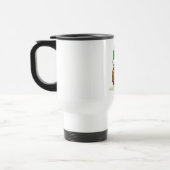 Mug De Voyage Chouette elfe de Noël avec présent (Gauche)