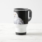 Mug De Voyage Chouette hivernale majestueuse (Devant droit)