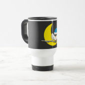 Mug De Voyage Chouette neigeuse dans une nouvelle nuit d'hiver s (Devant gauche)