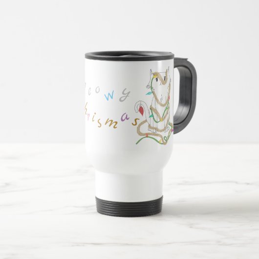 Mug De Voyage Chrismas Mess (Devant droit)