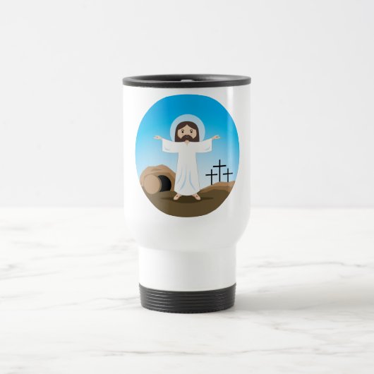 Mug De Voyage Christ ressuscité (Centre)