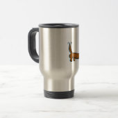 Mug De Voyage Christmas Dachshund (Devant gauche)