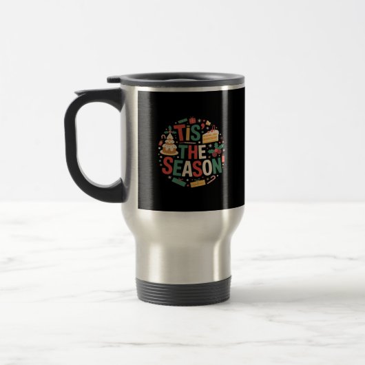 Mug De Voyage Christmas Tree Cute - Tis The Season (Gauche)