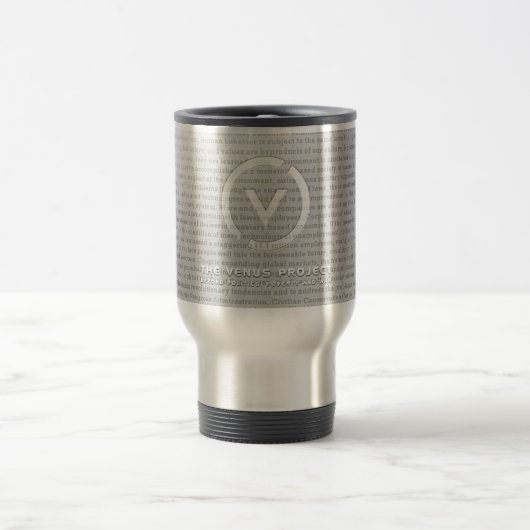 Mug De Voyage Chrome de TVP (Centre)