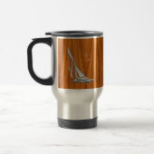 Mug De Voyage Chrome Regatta Voilier sur les styles de Veneer de (Gauche)
