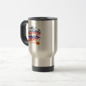 Mug De Voyage Chute d'Halloween (Devant gauche)