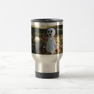 Mug De Voyage Cimetière, Fantôme et Citrouille