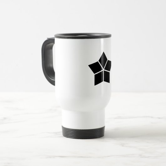 Mug De Voyage Cinq losanges divisés (Devant gauche)