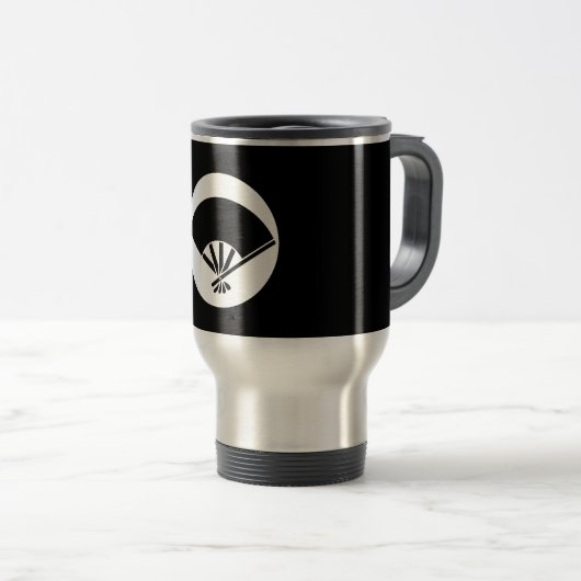 Mug De Voyage Cinq os éventail en gâteau de riz (Devant droit)