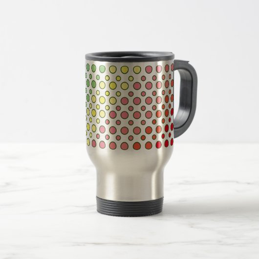 Mug De Voyage Circle Couleur Voyage/Mug Commutateur (Devant droit)