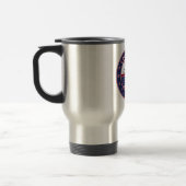 Mug De Voyage circle design, (Gauche)