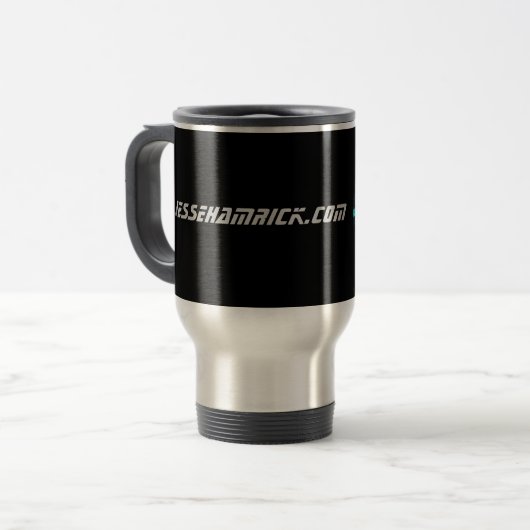 Mug De Voyage circlesquared, jessehamrick.com (Devant gauche)