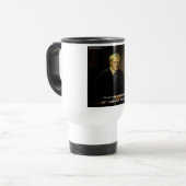 Mug De Voyage Citation de Benjamin Cardozo "Qui nous sommes" (Devant gauche)