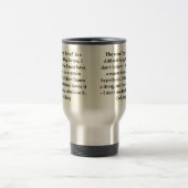 Mug De Voyage citation de Carl Jung (Centre)