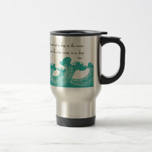 Mug De Voyage Citation de Rumi Ocean