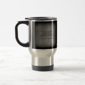 Mug De Voyage Citation de Teddy Roosevelt - Absence & Mort (Gauche)