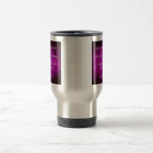 Mug De Voyage Citation de Tesla sur le pourpre (Centre)