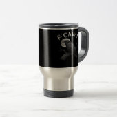 Mug De Voyage Citation drôle F-Caw-F (Devant droit)
