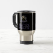 Mug De Voyage Citation du marquis De Lafayette sur (Devant gauche)