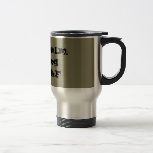 Mug De Voyage Citation GOLF Travel Musique (Droit)