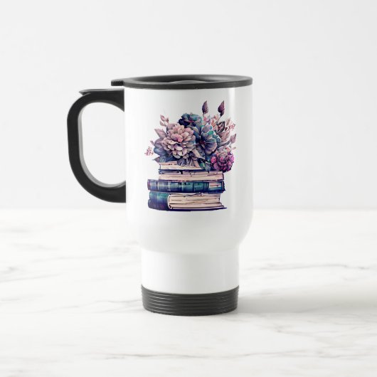 Mug De Voyage Citation Ink Runs Deep | Amoureux de Livres (Gauche)