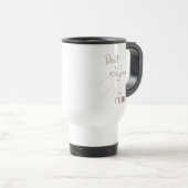 Mug De Voyage Citation Inspiration - Définir votre avenir (Devant droit)