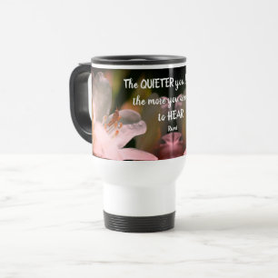 Mug De Voyage Citation Silence Inspiration Rumi
