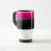 Mug De Voyage Citations chrétiennes (Devant gauche)