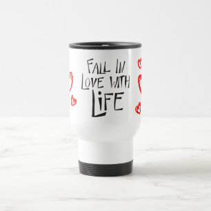 Mug De Voyage Citations d'attitude de vie de bonheur d'amour de