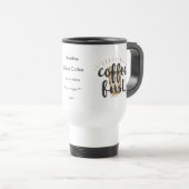 Mug De Voyage Citations de calligraphie Lettrées de première mai (Devant droit)