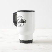 Mug De Voyage Citez-vous quelque chose de beau (Devant gauche)