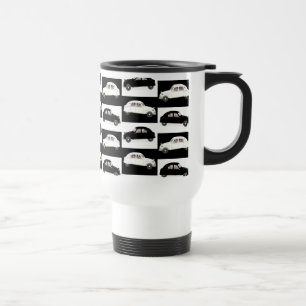 Mug De Voyage Citroen blanc noir 2CV