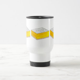Mug De Voyage Citron Carré Bar Pâtisserie Dessert Bake Vente Jau