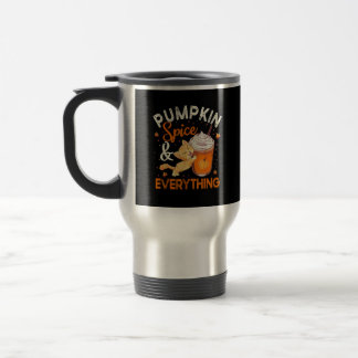 Mug De Voyage Citrouille épice Tout Chemise Amoureux des chats m