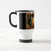 Mug De Voyage Citrouille Étiquette Antique marque de papillon (Gauche)