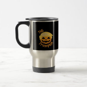 Mug De Voyage Citrouille Trumpkin Halloween Design - Costume Slo