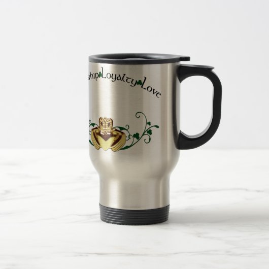 Mug De Voyage Claddagh/Claddaugh (Droit)