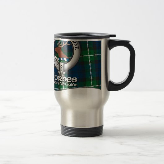 Mug De Voyage Clan de Forbes (Droit)