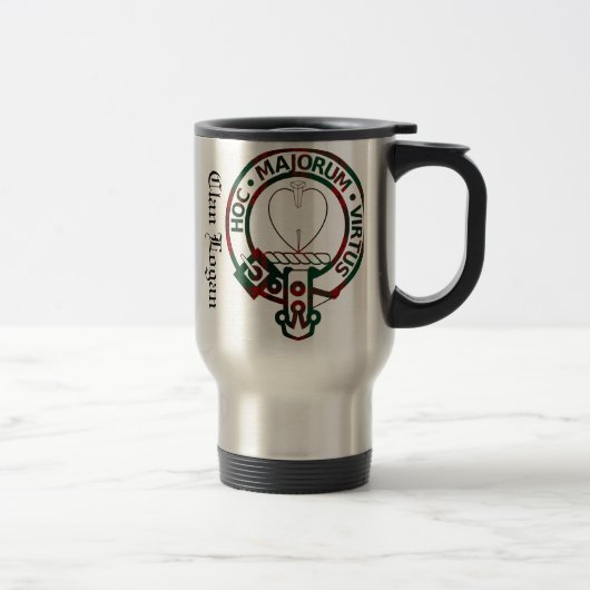 Mug De Voyage Clan Logan Crest Badge (Droit)