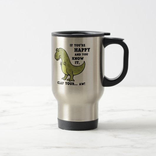 Mug De Voyage Clap T-Rex II (Droit)
