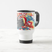 Mug De Voyage Clapet de cinéma (Devant droit)