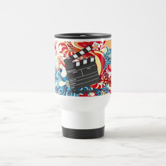 Mug De Voyage Clapet de cinéma (Centre)