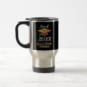 Mug De Voyage Classe de 2026 compte à rebours en cours Personnal