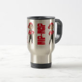 Mug De Voyage Classe de danse Hip hop Considérant Cadeau de dans (Devant droit)