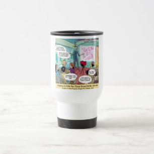 Mug De Voyage Classe LifeCoach aérienne drôle