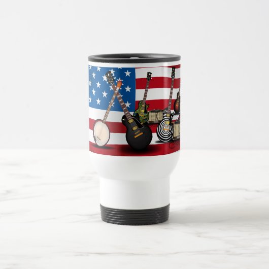 Mug De Voyage Classiques Électriques - États-Unis (Centre)