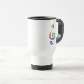 Mug De Voyage Clé arc-en-ciel (Devant droit)