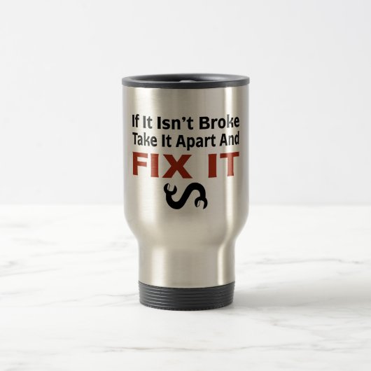 Mug De Voyage Clé tordue - FIXEZ-LA (Centre)